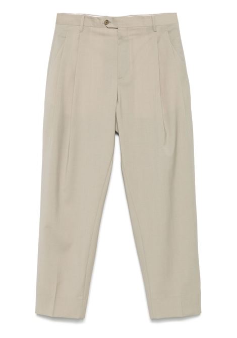 Pantaloni plissé in beige Briglia 1949 - uomo